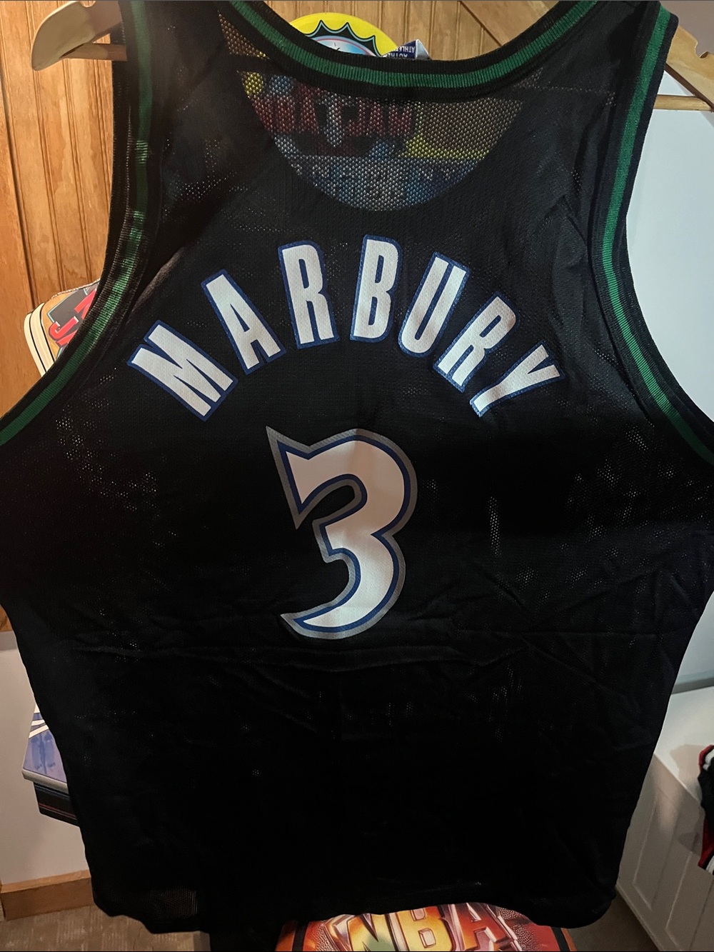 Champion Marbury Timberwolves #3 Jersey - Picture 2 of 7